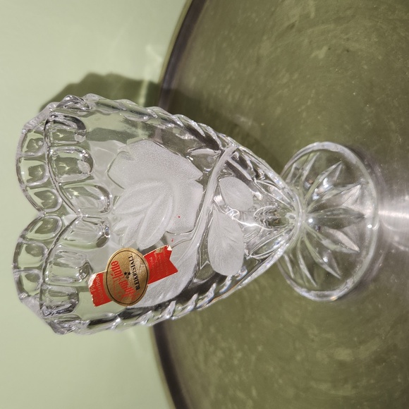 Vintage Anne Hutte Lead Crystal Vase - Picture 6 of 6